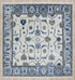 8 x 8 Ft Square Indian Hand Knotted Unique Design Contemporary Wool Area Rug #IndoorRug Home Decor